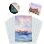 10 Sheets A4 Holographic Sand Foil Adhesive Tape Back Broken Glass Heart Cold Laminating Film On Paper Plastic Diy Package Card