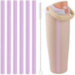 Straws Replacement Compatible With Owala Freepsip 24OZ 32OZ Water Bottle Replacement Parts For Owala Free Sip Sway 30 Oz Include
