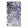 Squared Marble 160x230cm Blue & Grey