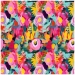 K1010 Printed Boxy Cosmetic