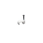 Cable Clip 5MM Flat 20 Pack