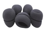 Cyberdyne CZK-918 Microphone Groove Sponge 5-PACK Black