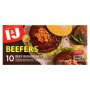 I&j Beefers Econo Beef Burger With Mild Curry 500G