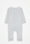 Tab Footless Babygrow - Grey