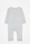 Tab Footless Babygrow - Grey