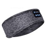 Better Sleep Soft-knitted Headband With Bluetooth Headphonesgrey