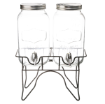 Water Dispenser Juice Dispenser Beverage Dispenser Double 4L