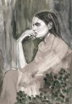 Memory Lane Grey Art Print - A0