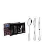Classic High Gloss 18 10 S steel Cutlery Set 24 Piece By Tramontina
