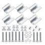 10PCS Solar Panel Mounting Clamp Solar Panel Middle Clamp Fixed Accessories