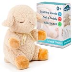 B Sleep Sheep Soothing Sound Machine Beige