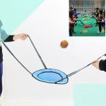 Children Outdoor Fun And Sports Parent-child Toy Two-player Interactive Toss And Catch Ball Game Sensory Play Toys Easter Gift H