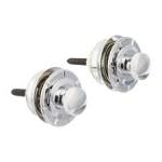 On Stage NSL7200C Hennessey Guitar Strap Locks - Chrome