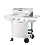 Megamaster Pinnacle Series Burner Patio Gas Braai - Pinnacle Series 4 Burner Patio Gas Braai 720-092PD