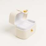 Travel Ring Box - Cream