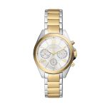 Fossil Women's Modern Courier Chronograph Two-tone Stainless Steel Watch