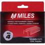 MiLES Galv Staples 18G T50 12MM X 1250PCS NO4