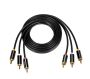 GLS-015 3RCA Male To 3RCA Male Audio And Video Cable 1.8M