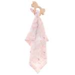 Unicorn Muslin Soother And Beech Wood Teether By