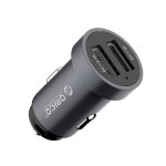 Orico Dual Port MINI USB Car Charger - Grey