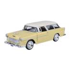 1955 Chevy Bel Air Nomad Diecast Model Scale 1:24 - Yellow