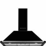 Smeg 90CM Black Extractor Hood - KT90BLE