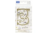 Harry Potter Candle Birthday Candle 3 Three