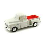 1:24 Scale 1955 Chevy Stepside Cream Diecast Vehicle
