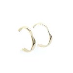Medium Hoop Earrings In Yellow Gold