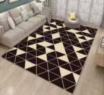 Smte 200CM By 150CM Modern 3D Geometric Design Area A43. X Rug With Keychain