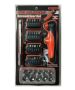Professional Tools 1 Screwdriver & 1 Extension 25 Bits 11 Socket 37 Set Kit