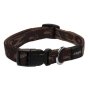 Rogz Pet Products Rogz Alpinist Medium 16MM Matterhorn Dog Collar - Chocolate Rogz