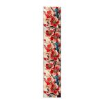 Continuous Red Table Runner