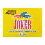 Joker Lemon Cream Biscuit 48X30GR