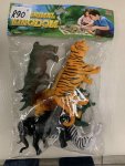 Refrigerator Magnet With Big Five Animals