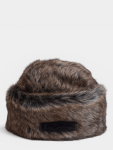 Cossack Faux Fur Hat - Black Brown - XL - 60CM