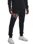 Men's Ua Rival Terry Athletic Department Joggers - Black XL