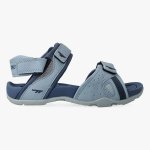 Hi-tec Leather Kids Sandal Ice Blue dusty Blue - Speedtrainer