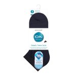 Socks Footnurse Diabetic Trainer Mens Size 9-11 3PAIR Black