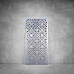 Laser Cut Screen - Design 134 - 2000 X 1000 X 20 Grey Outdoor