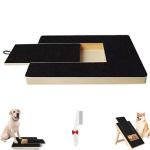 Dog Nail Scratch Board With Treat Draw Dog Scratch Pad For Nails Nail Trimming Board For Dogs Interactive Training Tool Stress-f