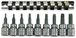 Teng Tools 9PC 3 8" Drive Clip tx Bit Socket Set