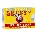 Blue Q Luxury Novelty Soap - Brilliant & Bossy