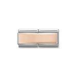 Composable Classic Double Link Engravable Rose Gold Plate
