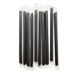 Black Smoothie Straw