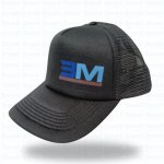 Bm Trucker Cap Bm Logo - Black - Basil Manning