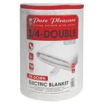 PURE PLEASURE - 3/4 DOUBLE TIE-DOWN ELECTRIC BLANKET 110x150
