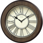 Rhythm 3D Dial Ring Wooden Wall Clock 39.5 Cm X 39.5 Cm X 5 Cm