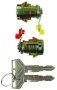 Replacement Door Lock Set With Keys For Toyota Hilux From 1998 To 2005