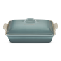Le Creuset Dish Rectangular With Lid Sea Salt